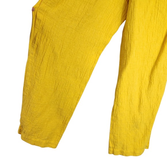 Mara Hoffman Size Small Organic Linen Blend Audre Pants Swim Cover‎ High Waisted - Picture 3 of 13